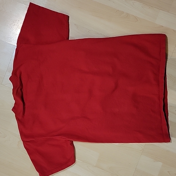 Disney 90s Mickey Unlimited 'Jerry Leigh' Red T shirt Adult Medium - Picture 9 of 9